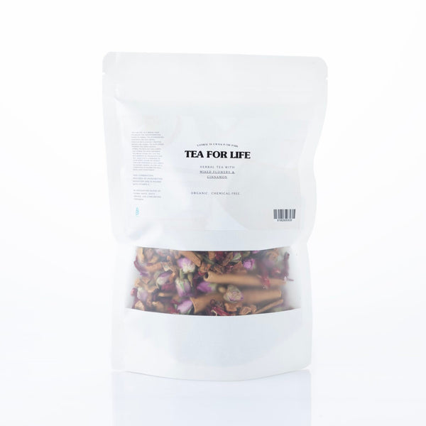 Mixed flowers & cinnamon tea 200g