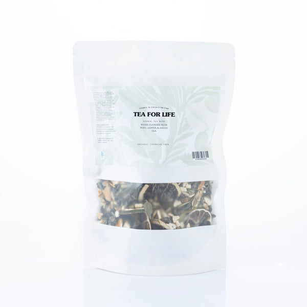 Green tea with flowers and lime 200g